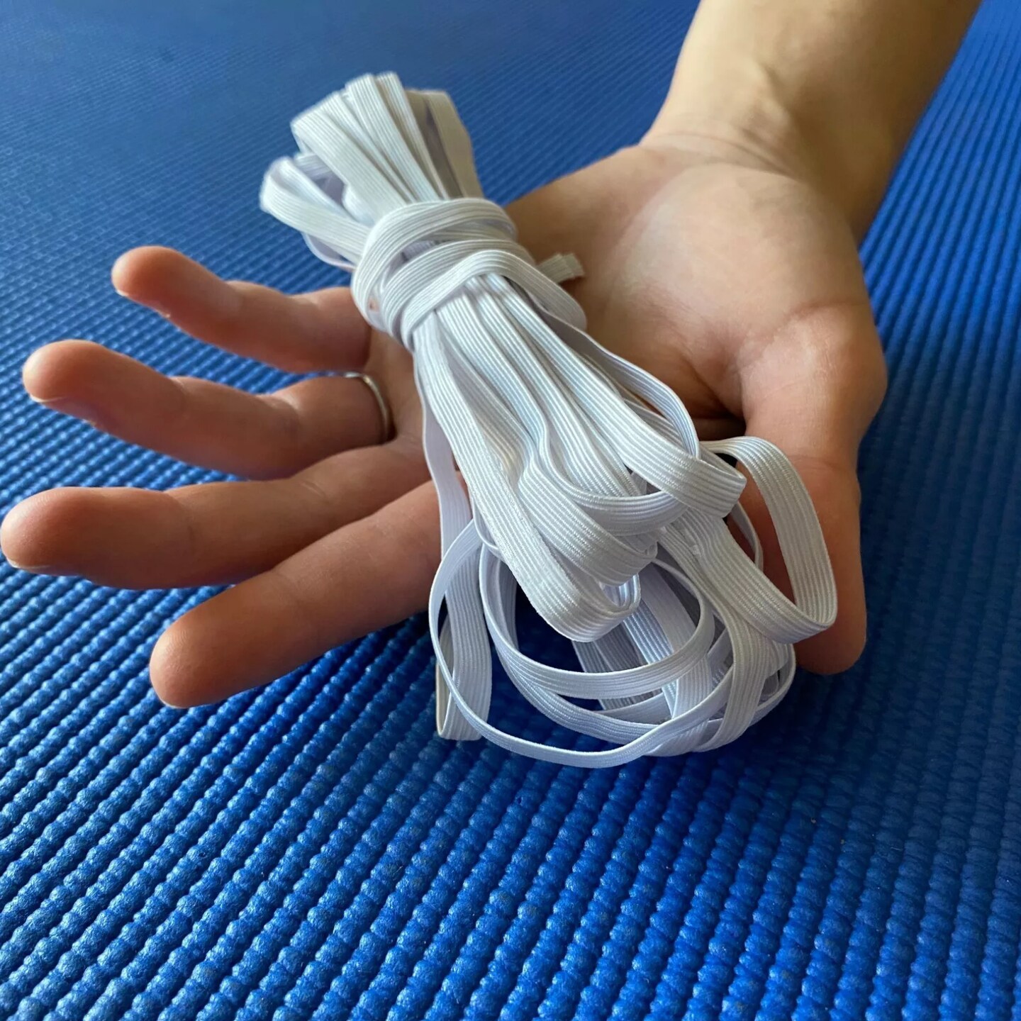 Kitcheniva 1/4&#x22; White Elastic Band Elastic String Sewing 144 Yard Crafts