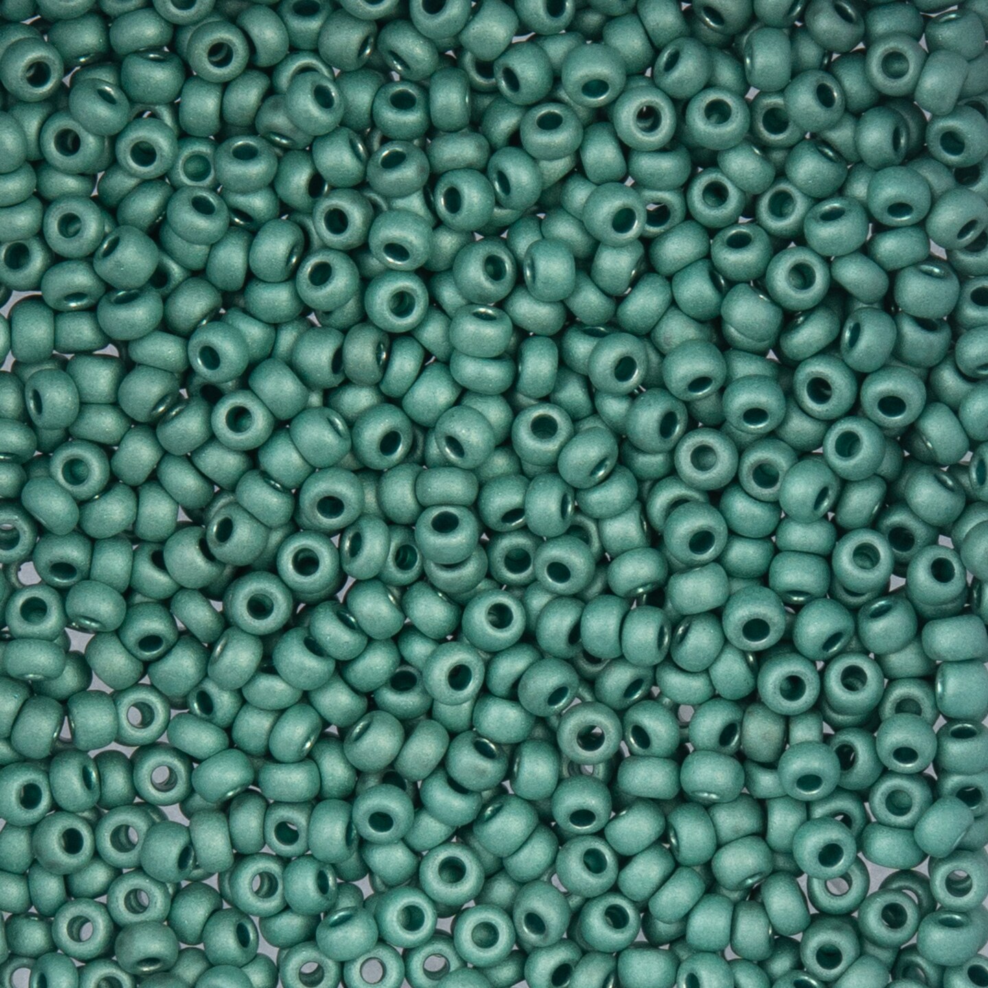 John Bead Metallic 8/0 Czech Glass Seed Beads, 22g