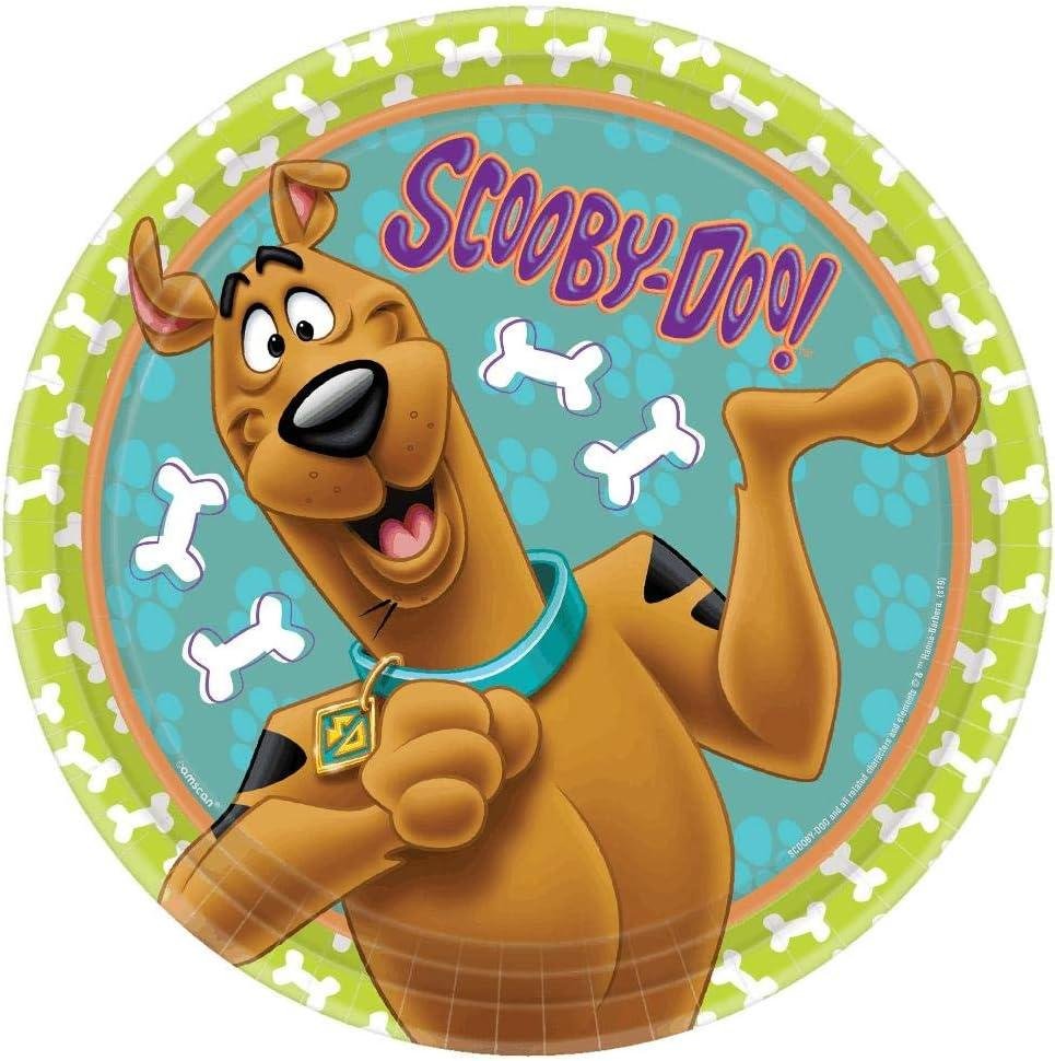 Scooby-Doo Zoinks 9&#x22; Paper Plates - 18ct