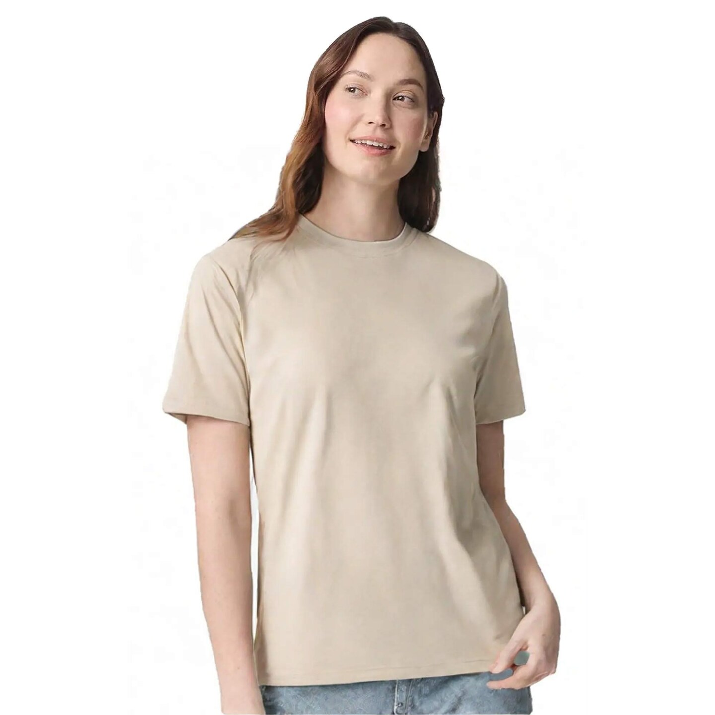 Gildan Crewneck Heavy Cotton Short Sleeve T-Shirt 5.3 oz 100% Cotton Classic Fit Everyday Blank Tee for Custom Printing