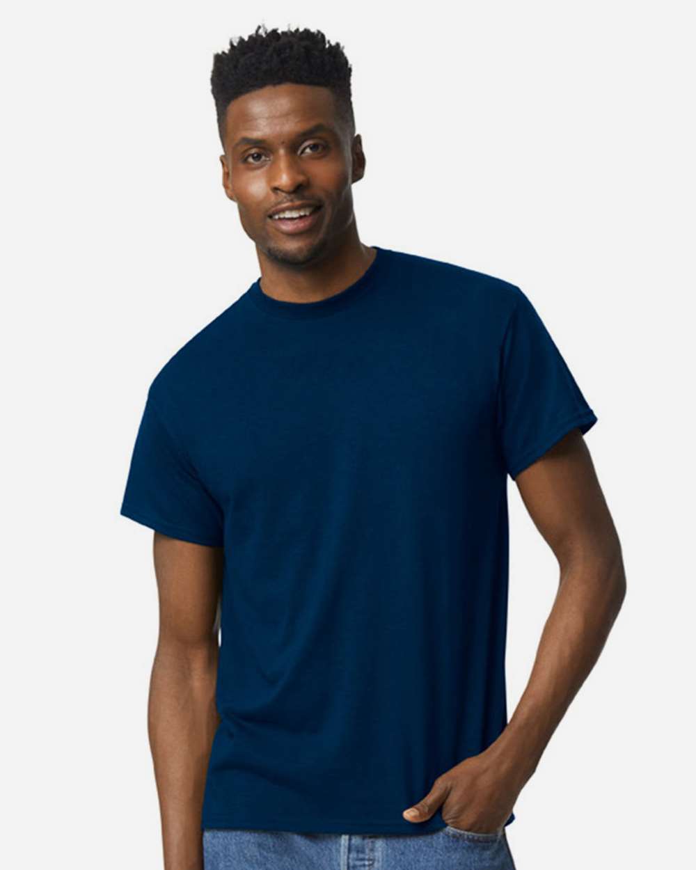 24 Pack: Gildan® DryBlend Men’s Short Sleeve T-Shirt Bulk Moisture Wicking Crewneck Workwear & Custom Printing Tees	"