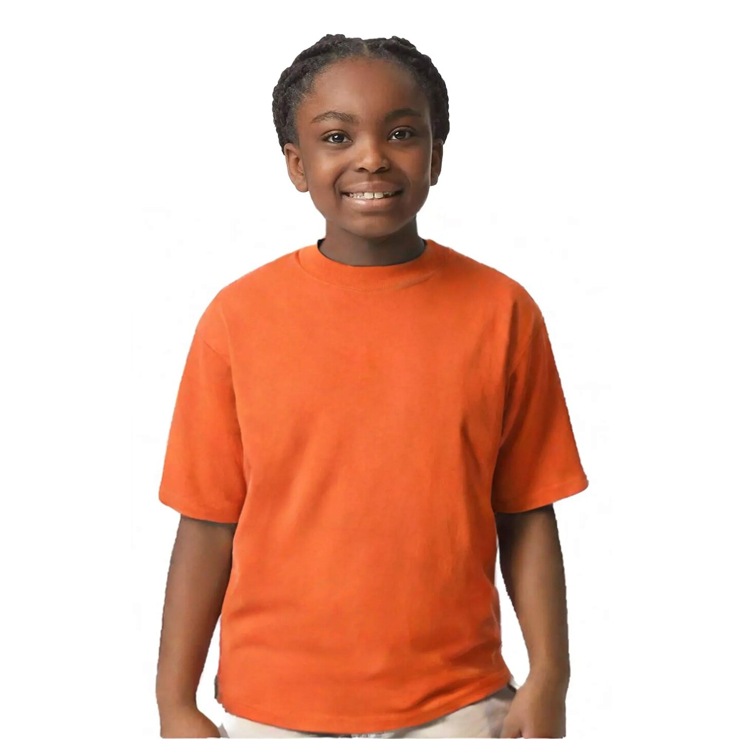 12 Pack Gildan Youth Ultra Cotton Short Sleeve Crewneck T-Shirt Bulk Kids Blank Tees for School, Sports & Custom Printing
