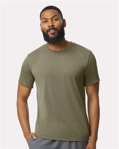 12 Pack Gildan Performance Short Sleeve Crewneck T-Shirt for Workwear & Gym Use Blank Tee