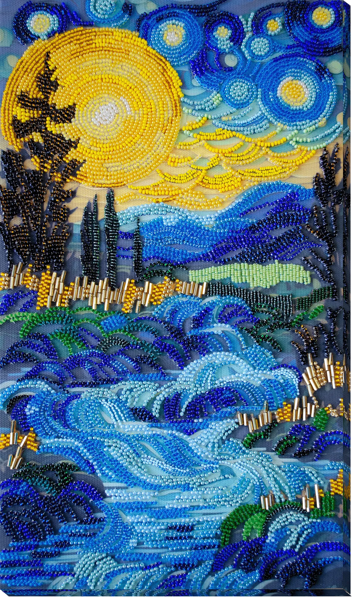 Bead Embroidery Kit - There behind the waterfall