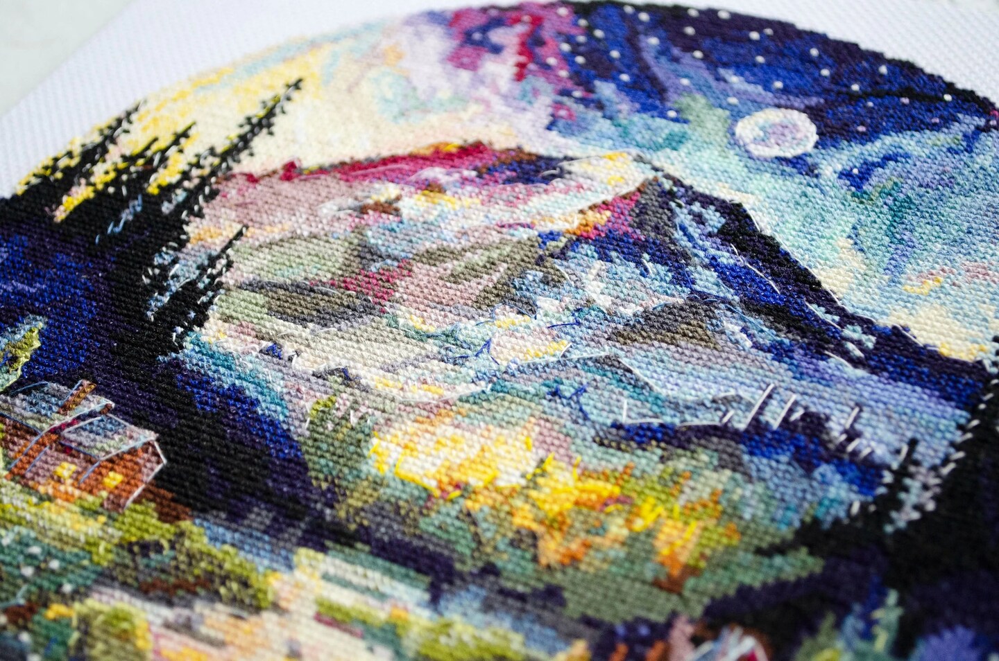Cross-stitch kit On top of the world
