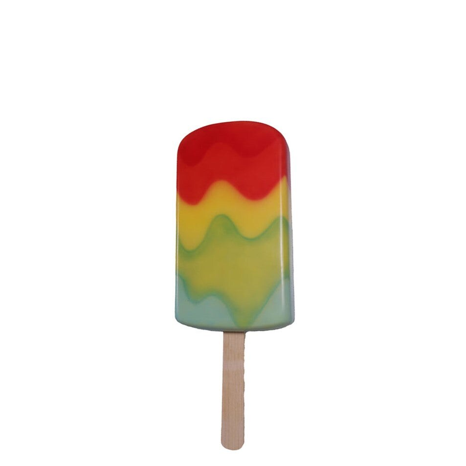 Small Hanging Rainbow Ice Cream Popsicle Statue