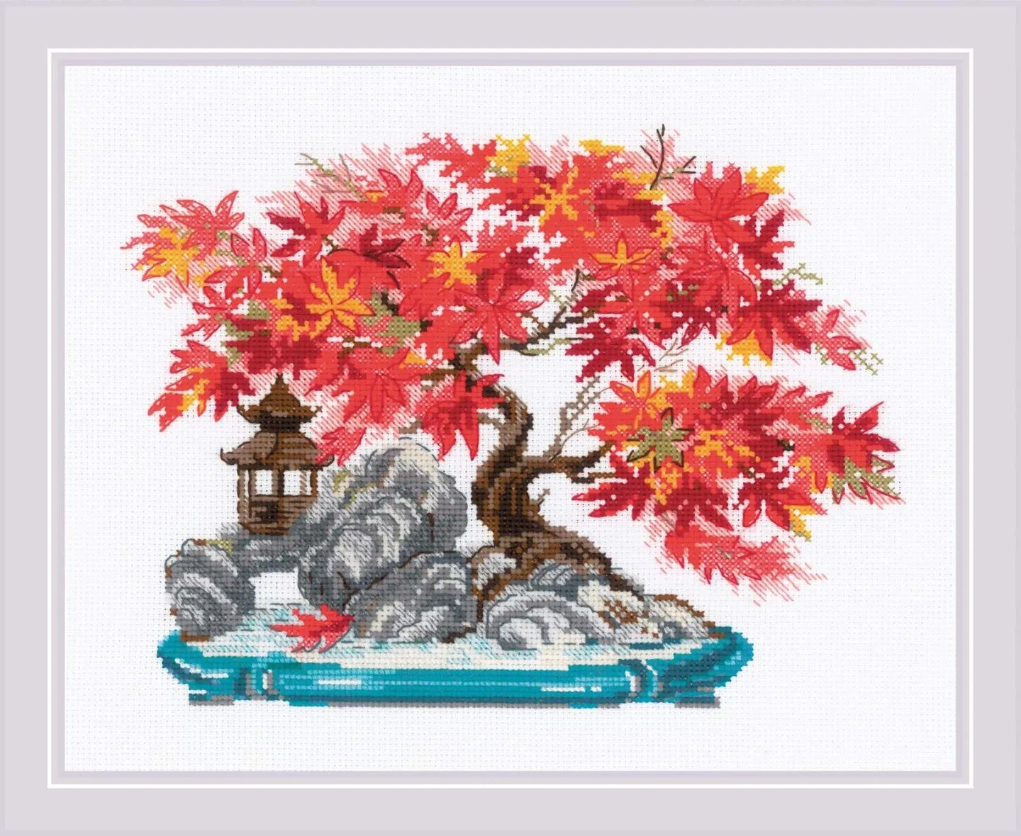 Autumn Bonsai&#xAC;&#xA8;&#x201A;&#xC4;&#x2020;R2044 Counted Cross Stitch Kit