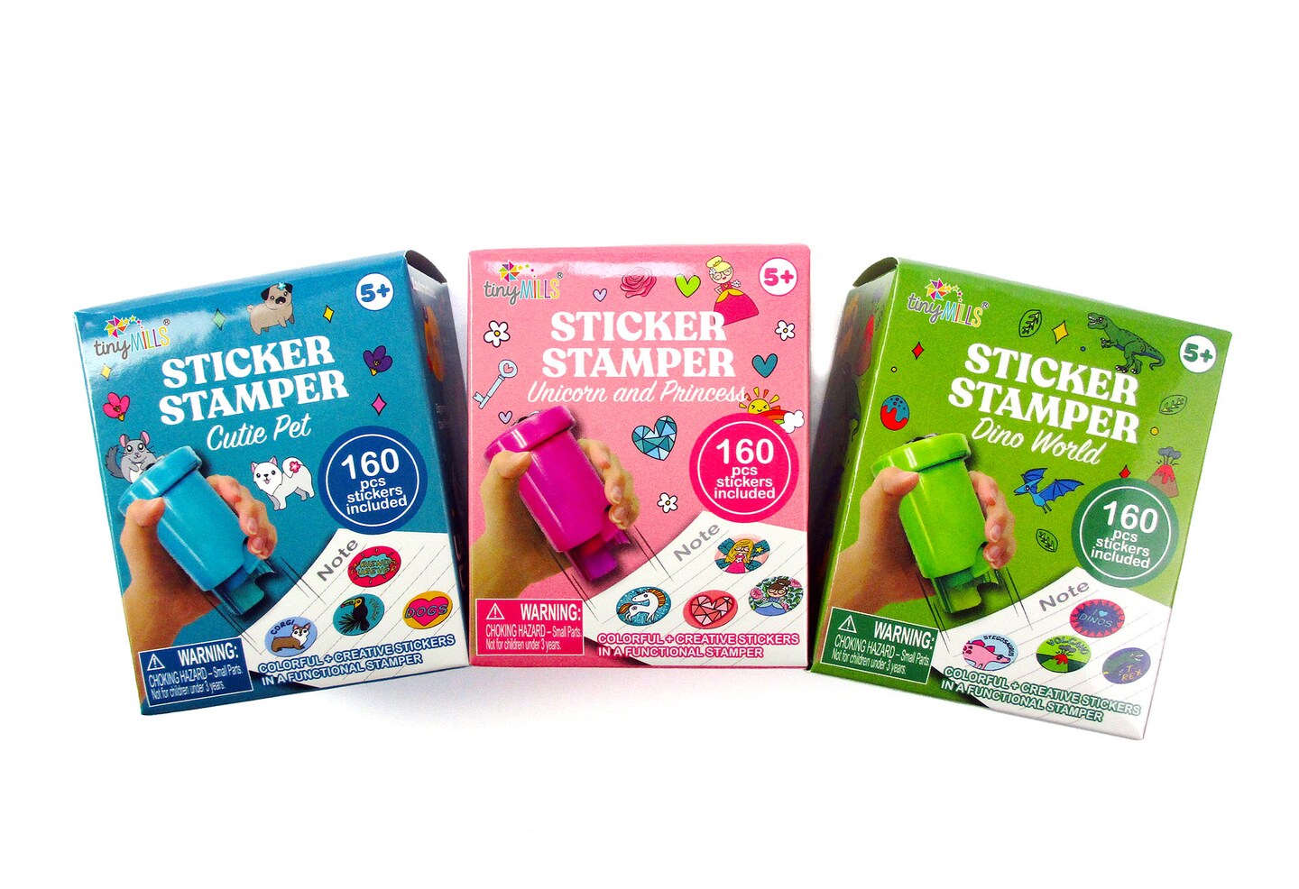 Sticker Stamper in Unicorn and Princess Designs