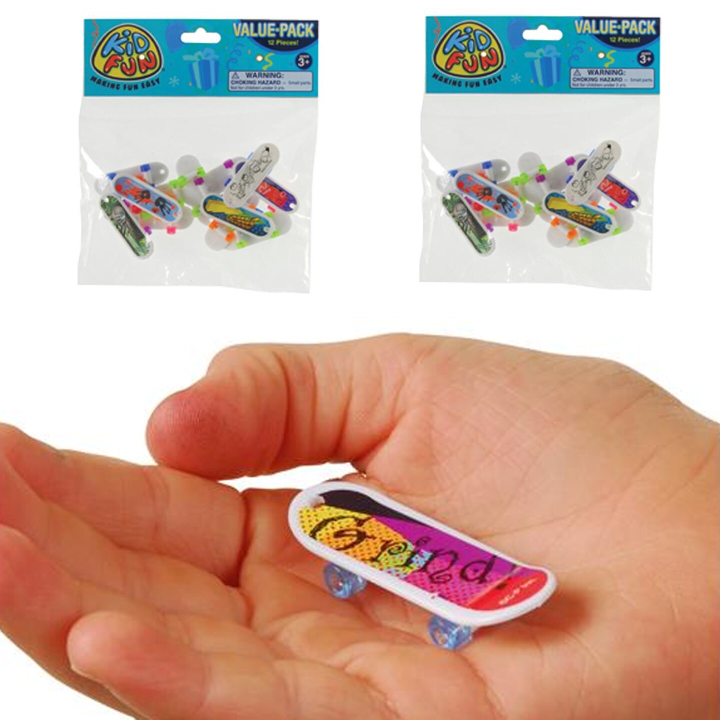 Mini Finger Skateboards Include 12 Units