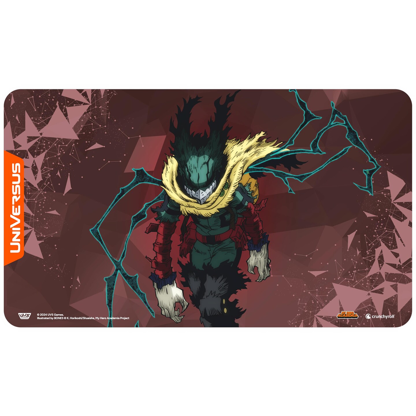 UniVersus: My Hero Academia: Dark Hero Arc Playmat- 24 x 14 Neoprene Mat, Tabletop Card Game Accessory, UVS Games, Officially Licensed UniVersus: My Hero Academia: Dark Hero Arc Playmat- 24 x 14 Neoprene Mat, Tabletop Card Game Accessory, UVS Games, Officially Licensed