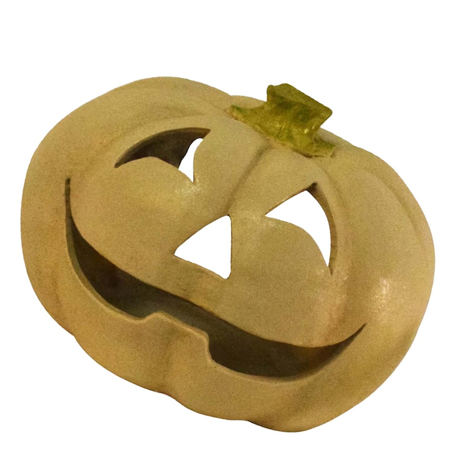 12.5 inch Dia Halloween Tabletop Jack O Lantern Light Orange