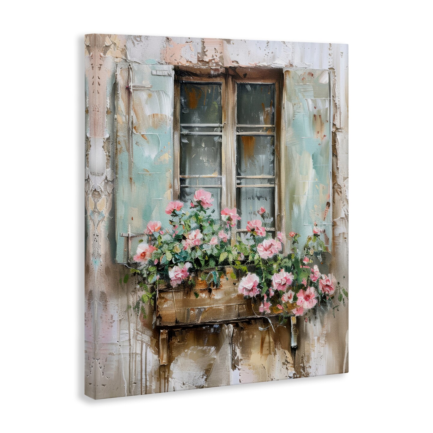 Stupell Industries French Country Window Canvas Design by Arlington Prints