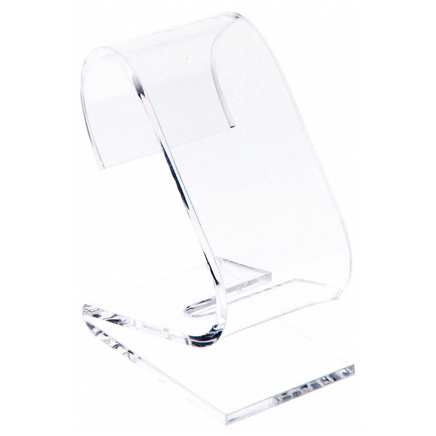 Plymor Clear Acrylic Watch Display Stand, 1.5&#x22; W x 2.25&#x22; D x 3&#x22; H
