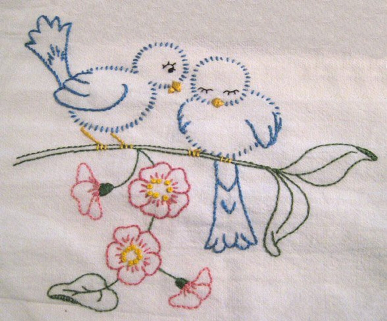 Aunt Martha's Love in Bloom, Animals 9773 embroidery iron on pattern