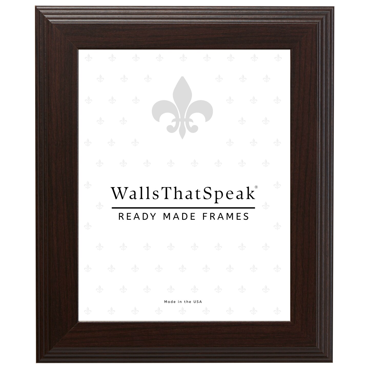 18x24 Picture Frame, Mossehaus 1.5 Inch MDF Moulding, Wall Display Frame for Art, Posters, or Photos by wallsthatspeak