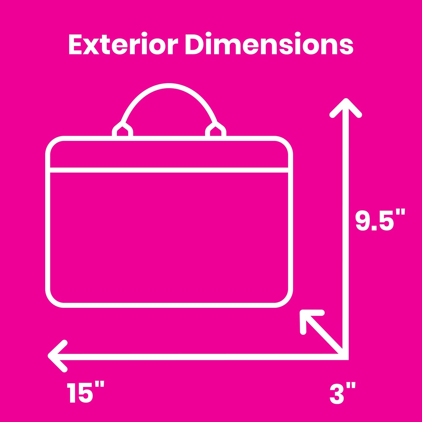 Everything Mary Deluxe Art Case – Portable Art Supply Organizer – Black