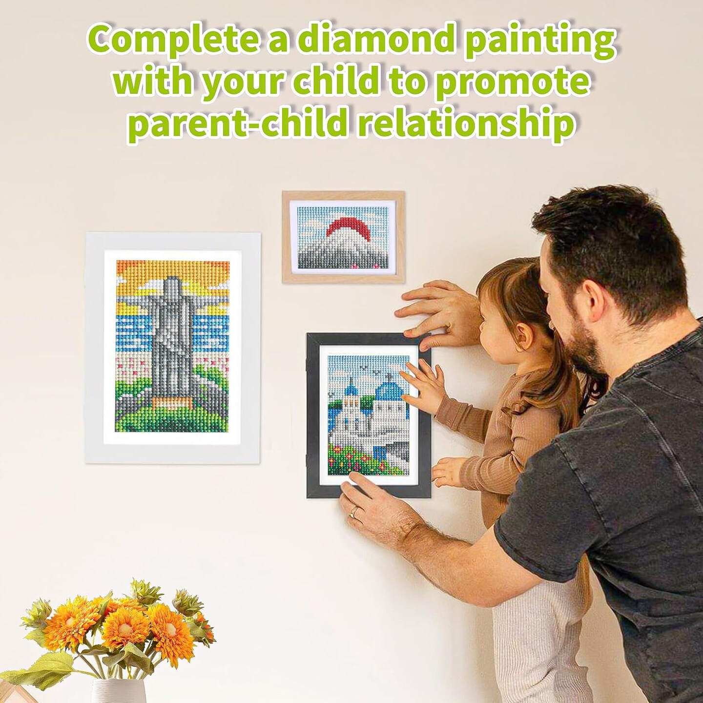 12-Piece Diamond Painting Kit for Adults – 5D Cat, Ghost & Pumpkin DIY Full Drill Gem Art with Accessories, Home Wall Décor & Gift