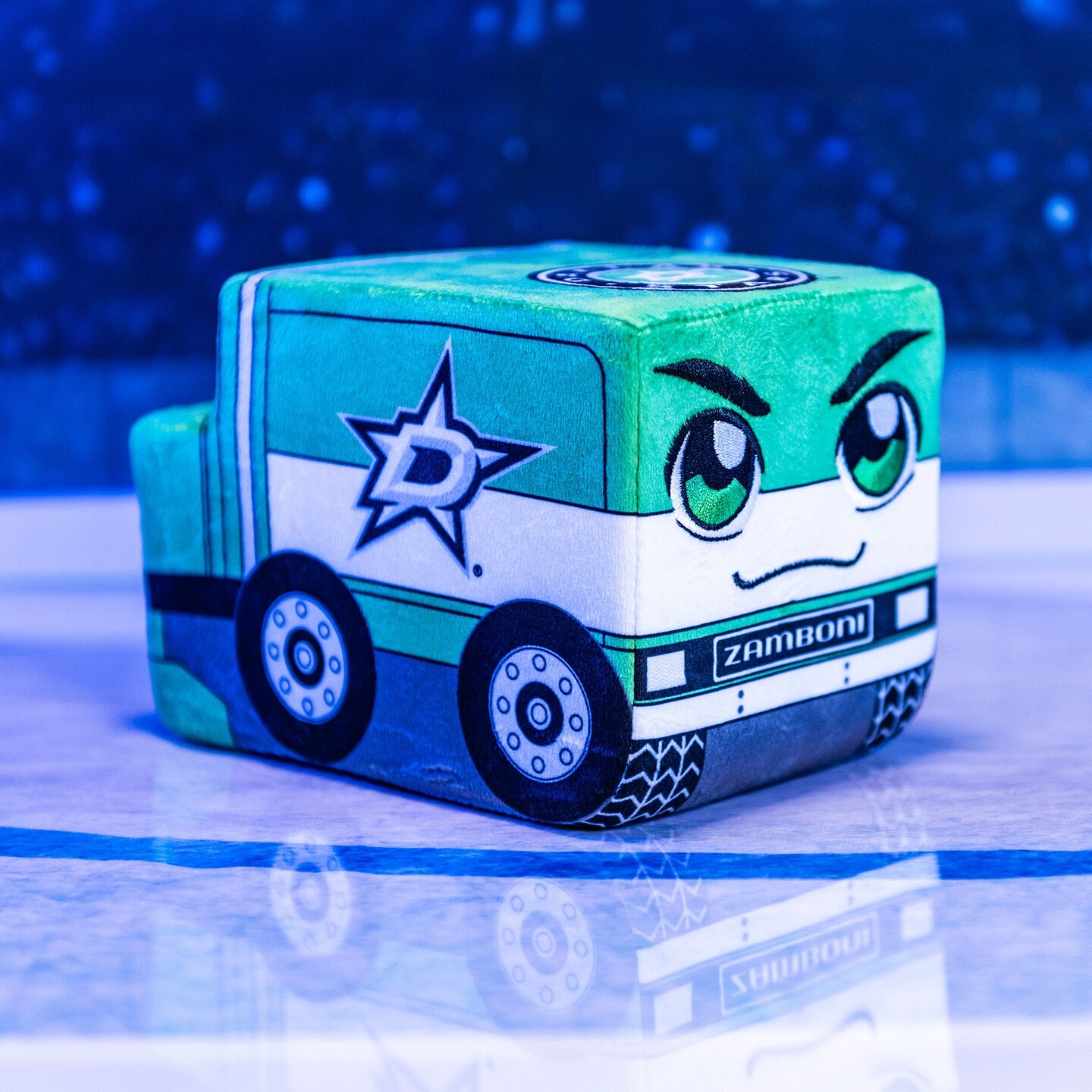 Bleacher Creatures Dallas Stars Zamboni 7" Kuricha Sitting Plush