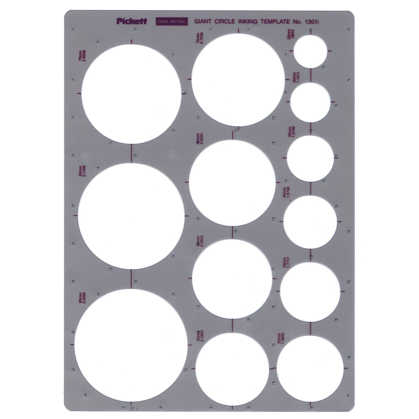 Pickett Giant Metric Circles Template Michaels