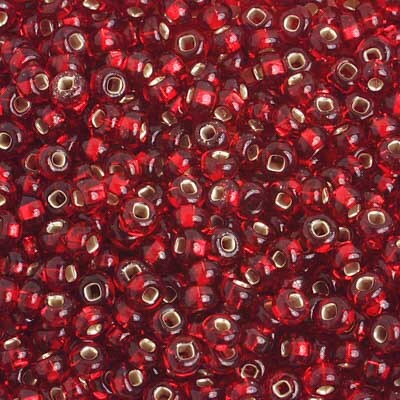 John Bead 6/0 Silver Lined Czech Glass Seed Beads, 500g