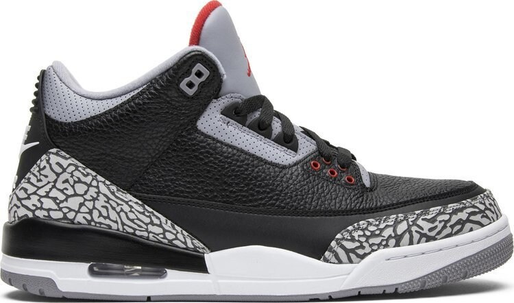 Air Jordan 3 Retro OG Black Cement 2018 854262 001