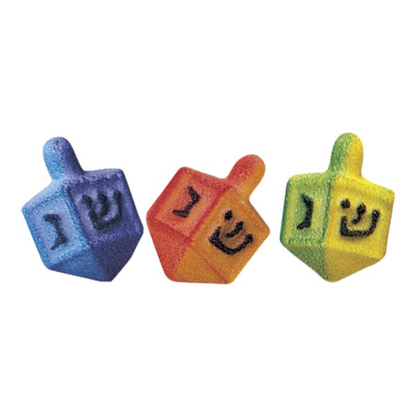 Dreidel Assortment Dec-Ons&#xAE; Decorations 12ct