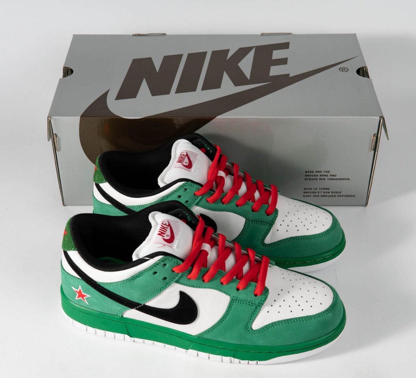 Nike Dunk Low Pro SB Heineken | MakerPlace by Michaels