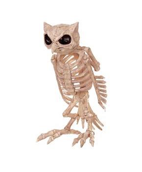 Owl Skeleton Decoration