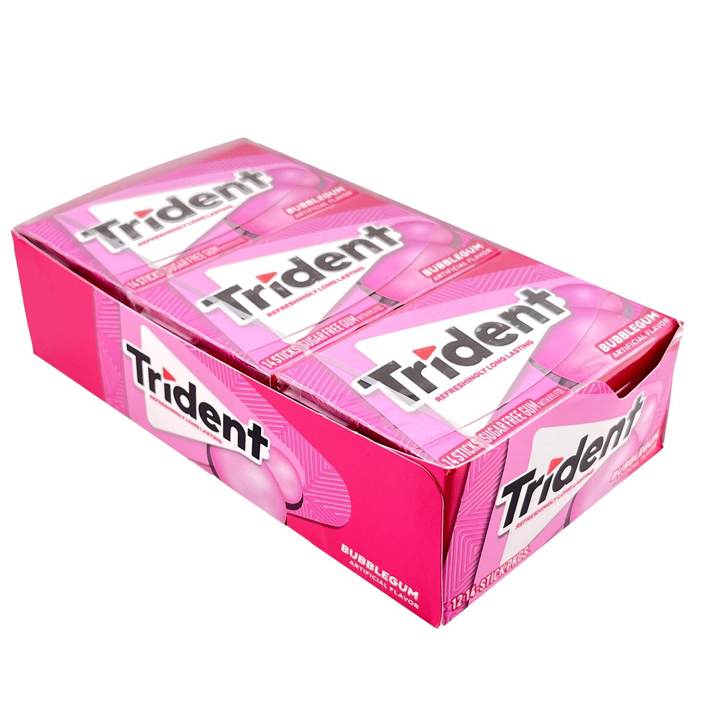 Mondelez Trident Val Pack Bbl Gum 12Ct