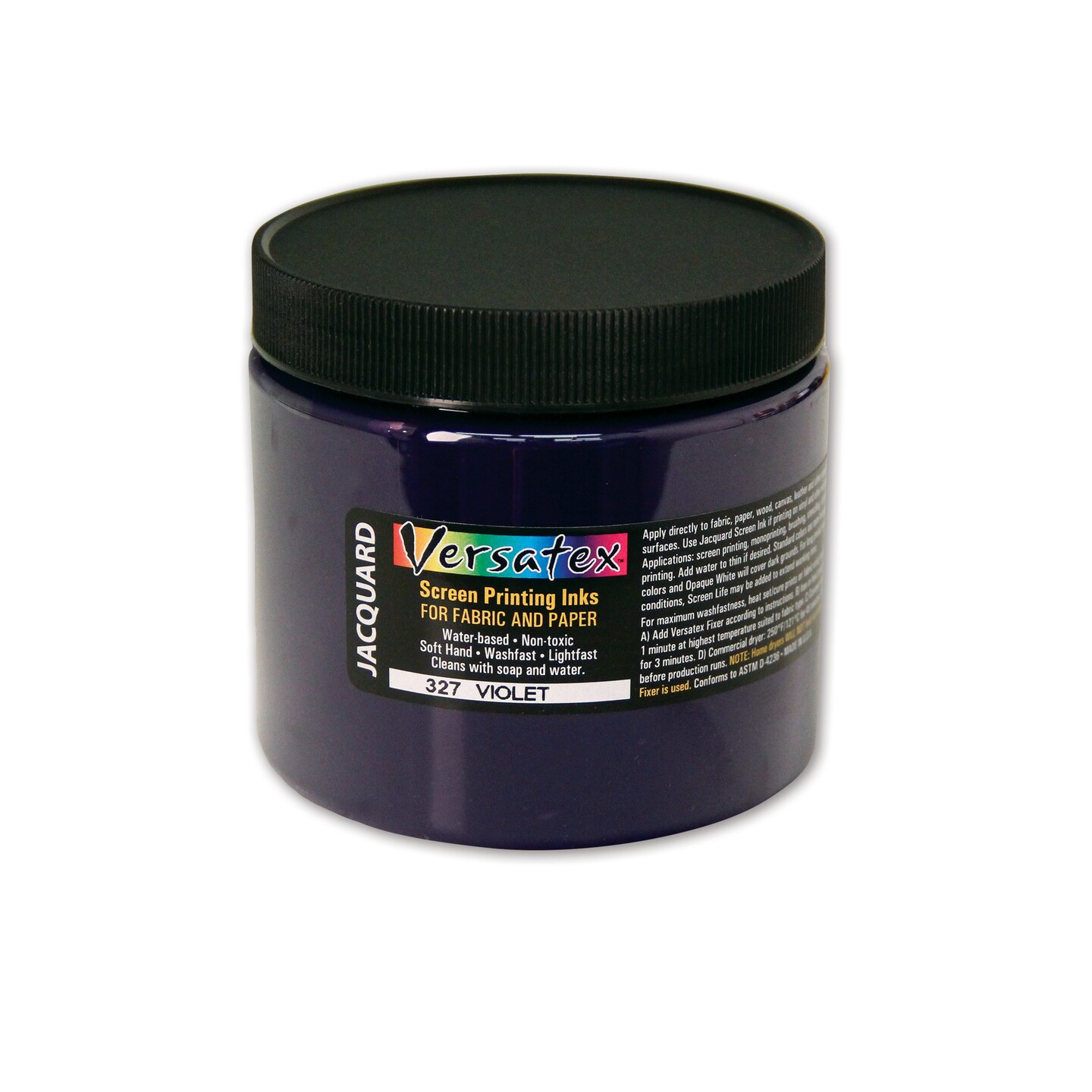 Jacquard Versatex Screen Printing Ink, 16 oz., Violet Michaels