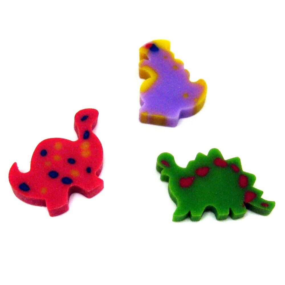 Mini Dino Erasers Include 144 Units