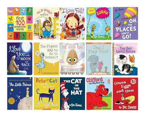 Mini Children&#x27;s Story Book Edible Cake/Cupcake Toppers Cake 15 Books (Book 3)-1/4 Sheet