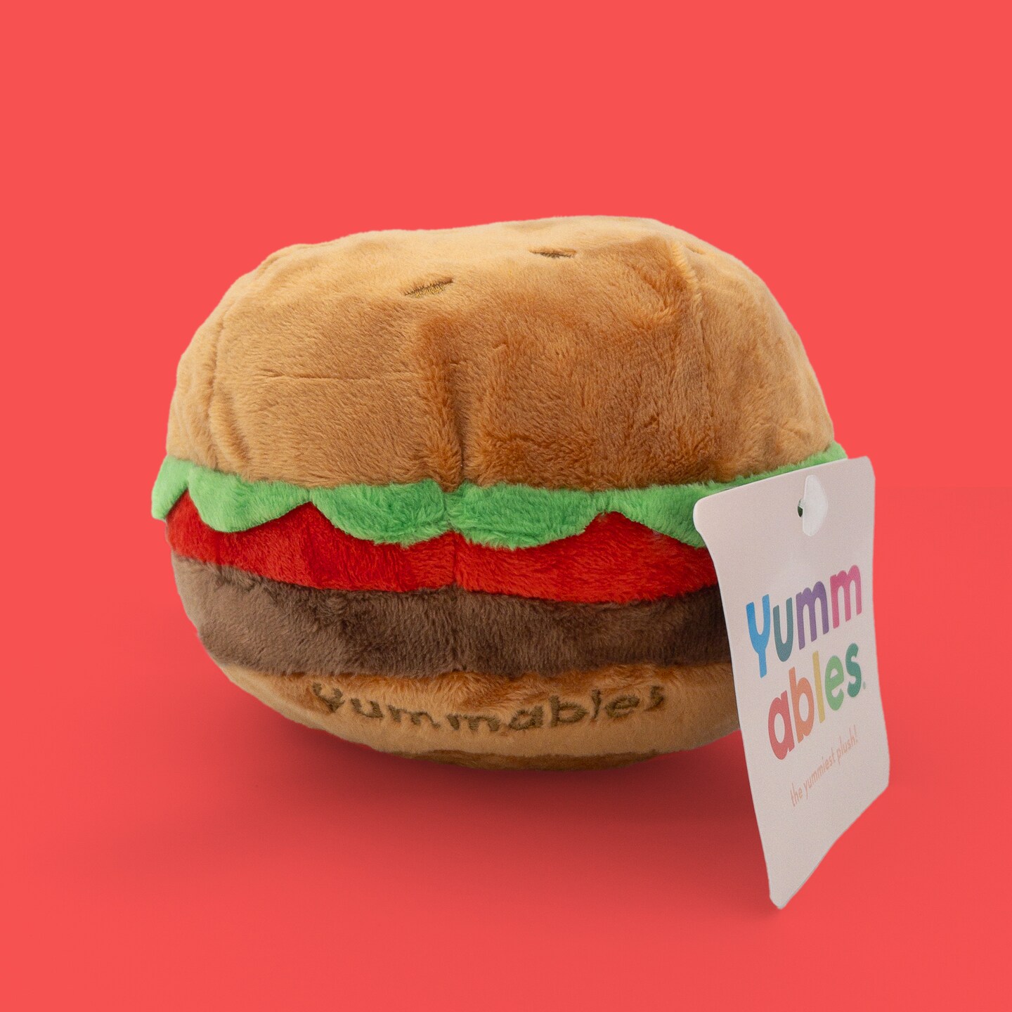 Burger Plushie - 5" Large Soft Plush Toy - Food Plush - Stuffed Animal - Cute Food - Foodies Gifts - Kawaii Gifts - Birthday - Fast Food product 3