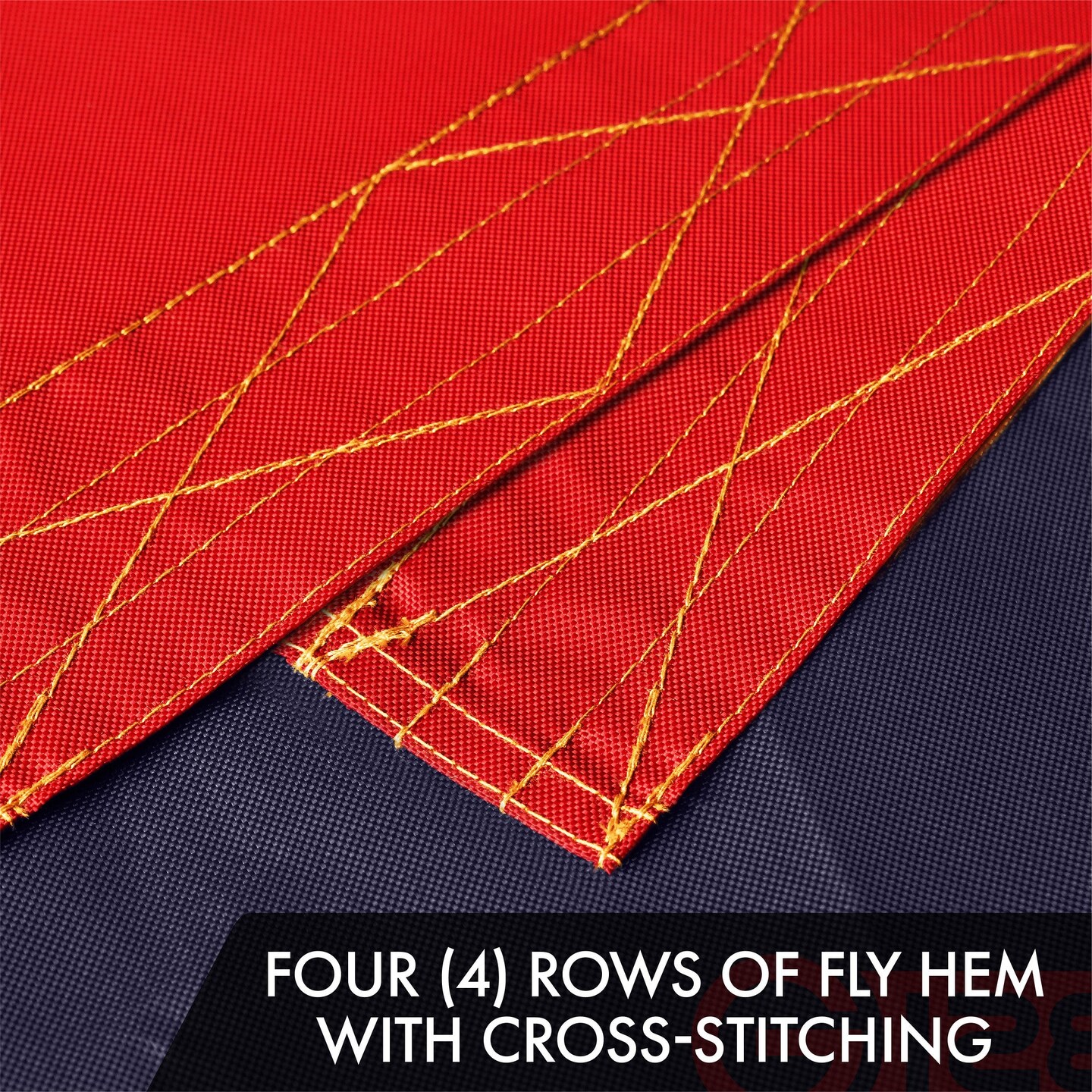 G128 Combo Pack: American USA Tea-Stained Flag 5x8 Ft &#x26; 1776 Tea-Stained Flag 5x8 Ft | Both ToughWeave Pro Series Embroidered 420D Polyester, Embroidered Design, Indoor/Outdoor, Brass Grommets