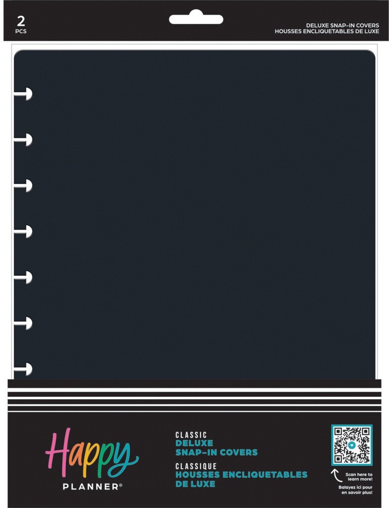 Happy Planner Classic Deluxe Snap-In Cover-Midnight Blue