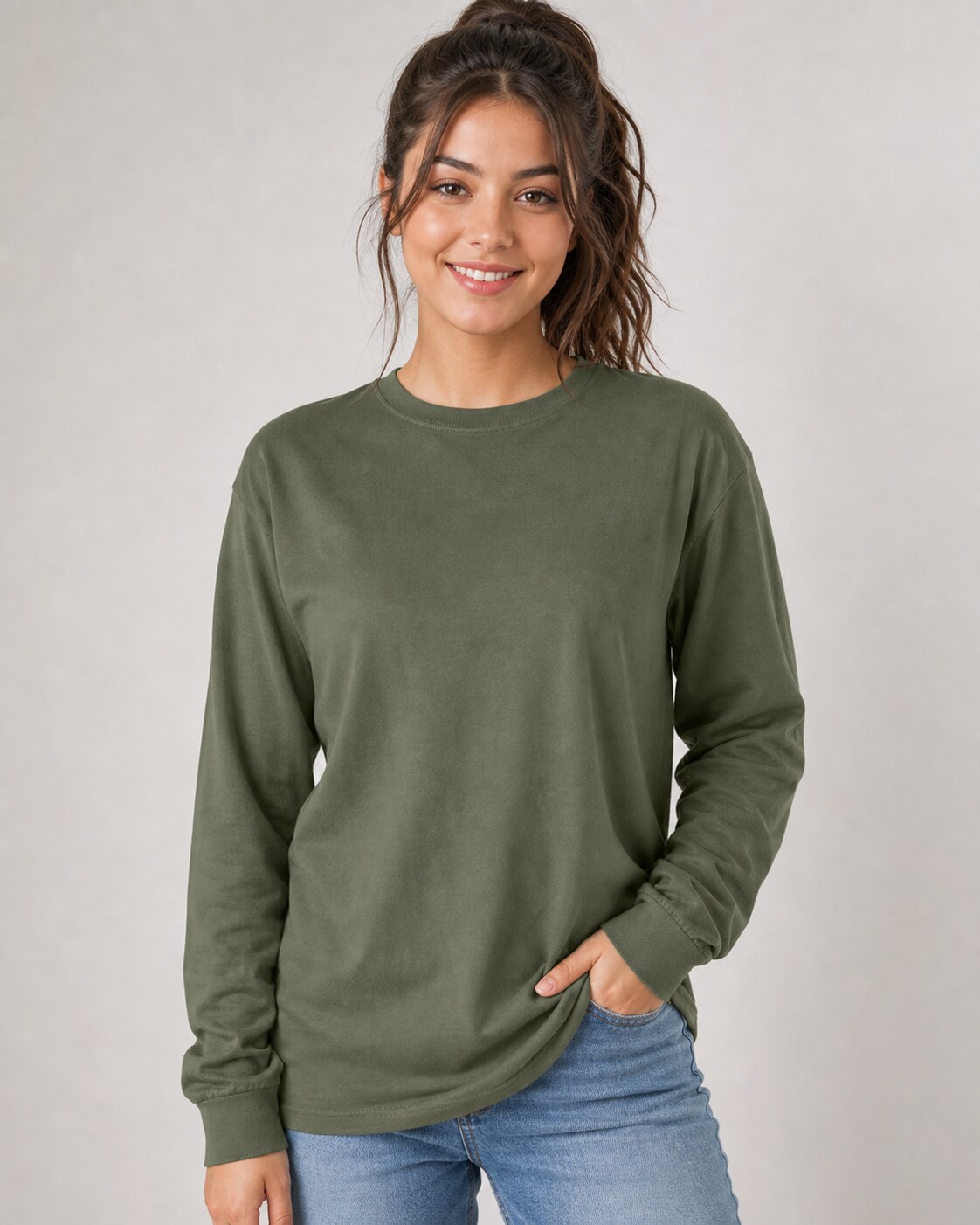 Comfort Colors Unisex Heavyweight Long Sleeve Crewneck T-Shirt