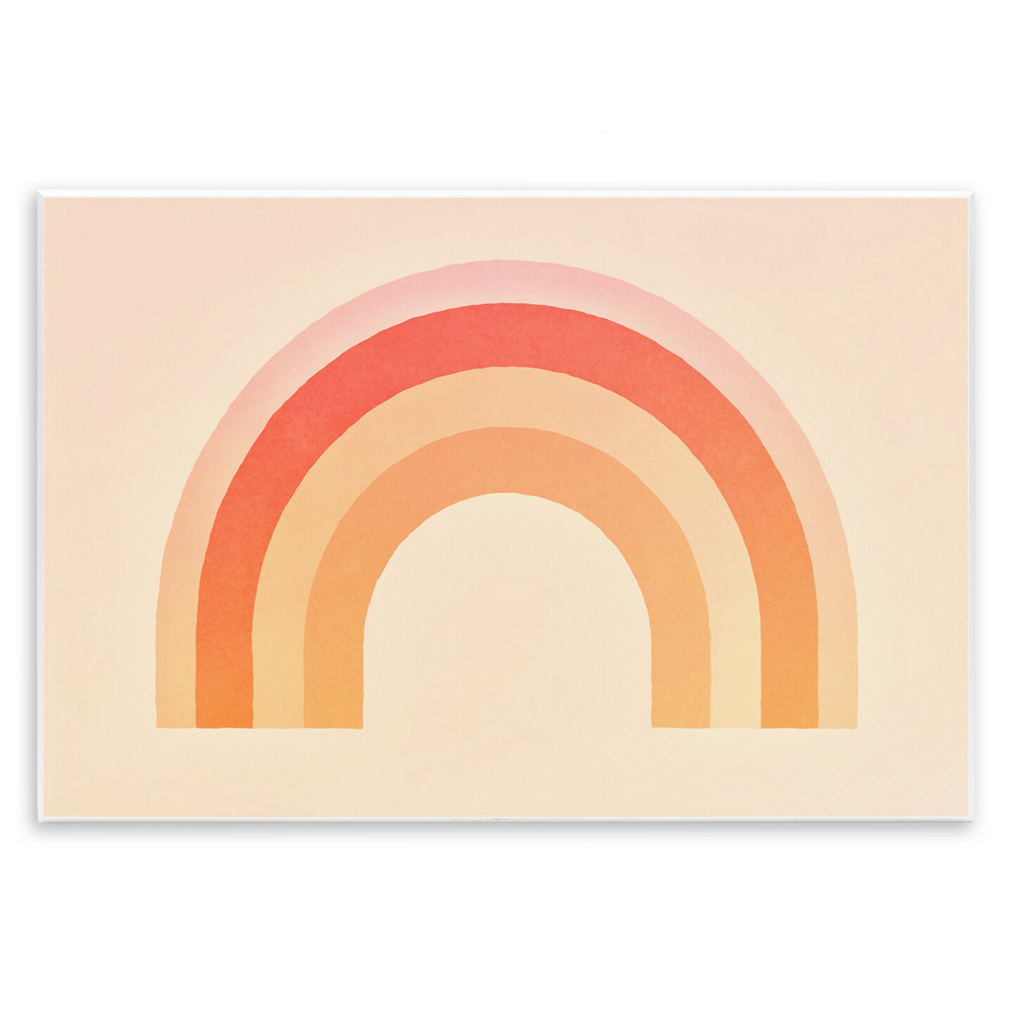 Stupell Industries Boho Rainbow with Gradient Wall Plaque Art Design by Andrea Haase