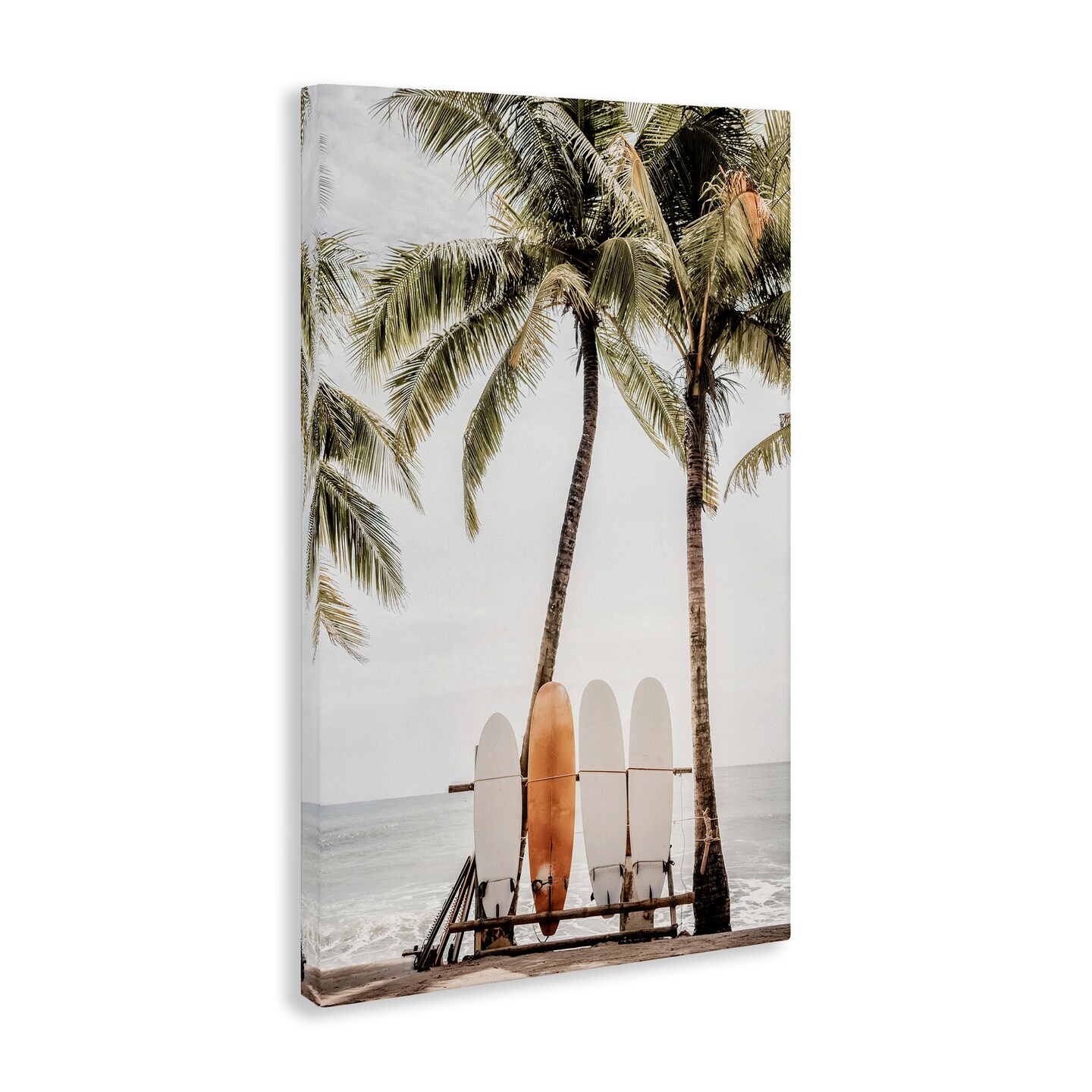 Stupell Industries Hawaii Surfboards View Canvas Wall Art Design by Sisi and Seb