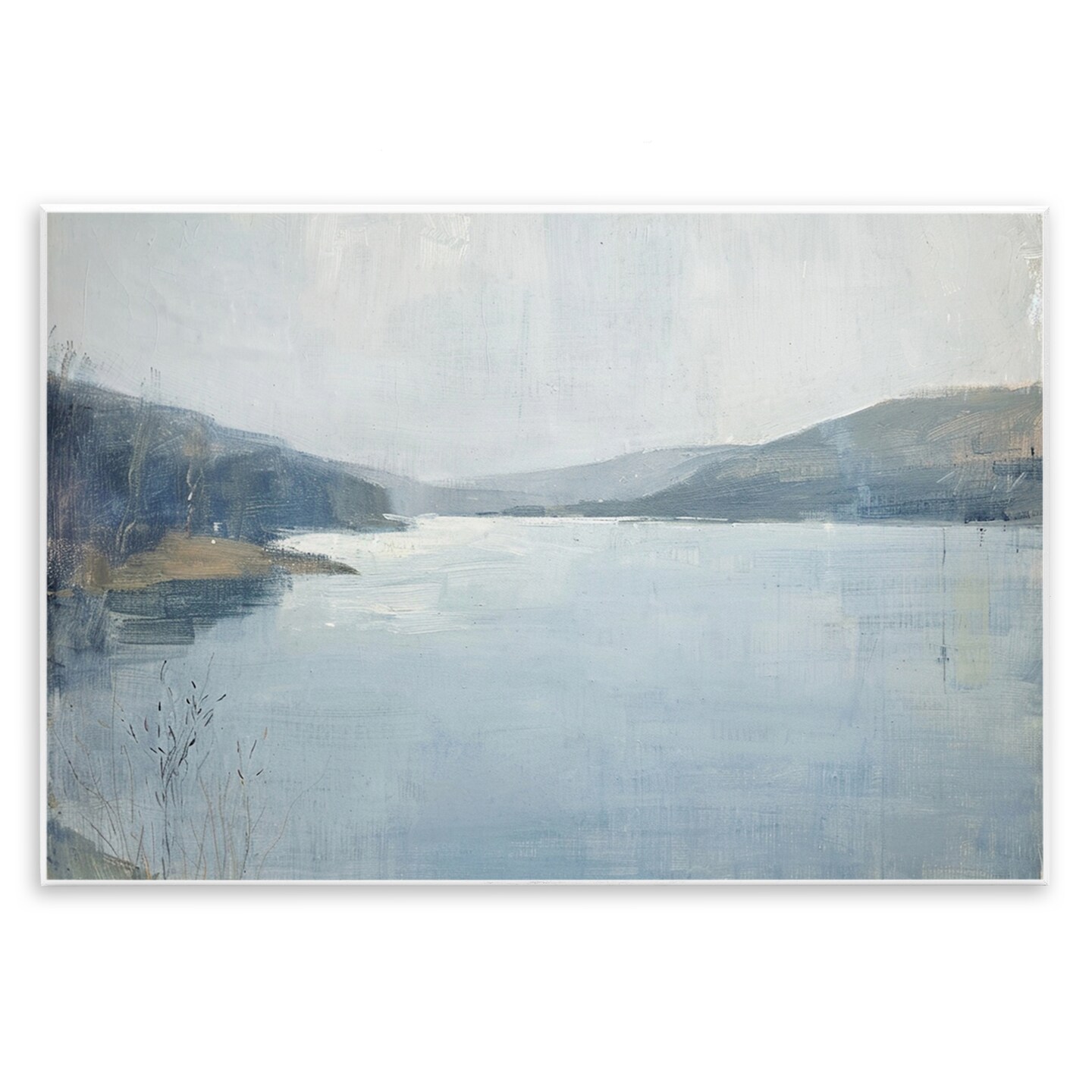 Stupell Industries Faded Distant Mountains Wall Plaque Art Design by LSR Design Studio