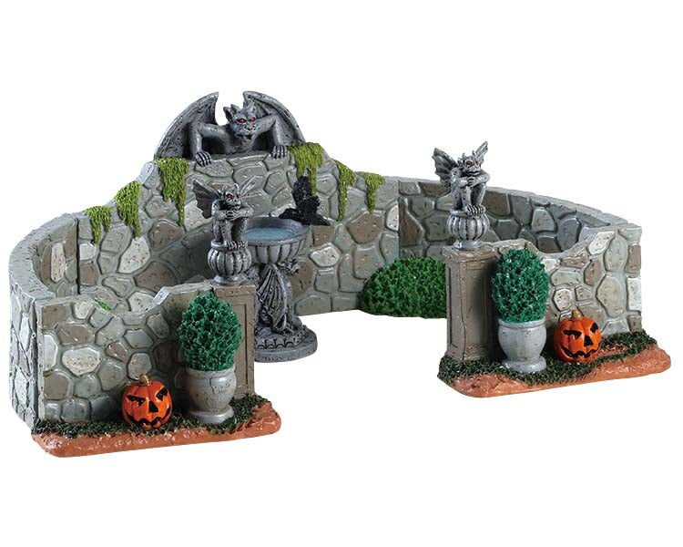 LEMAX Grey Gargoyle Gardens, set of 6 #83350