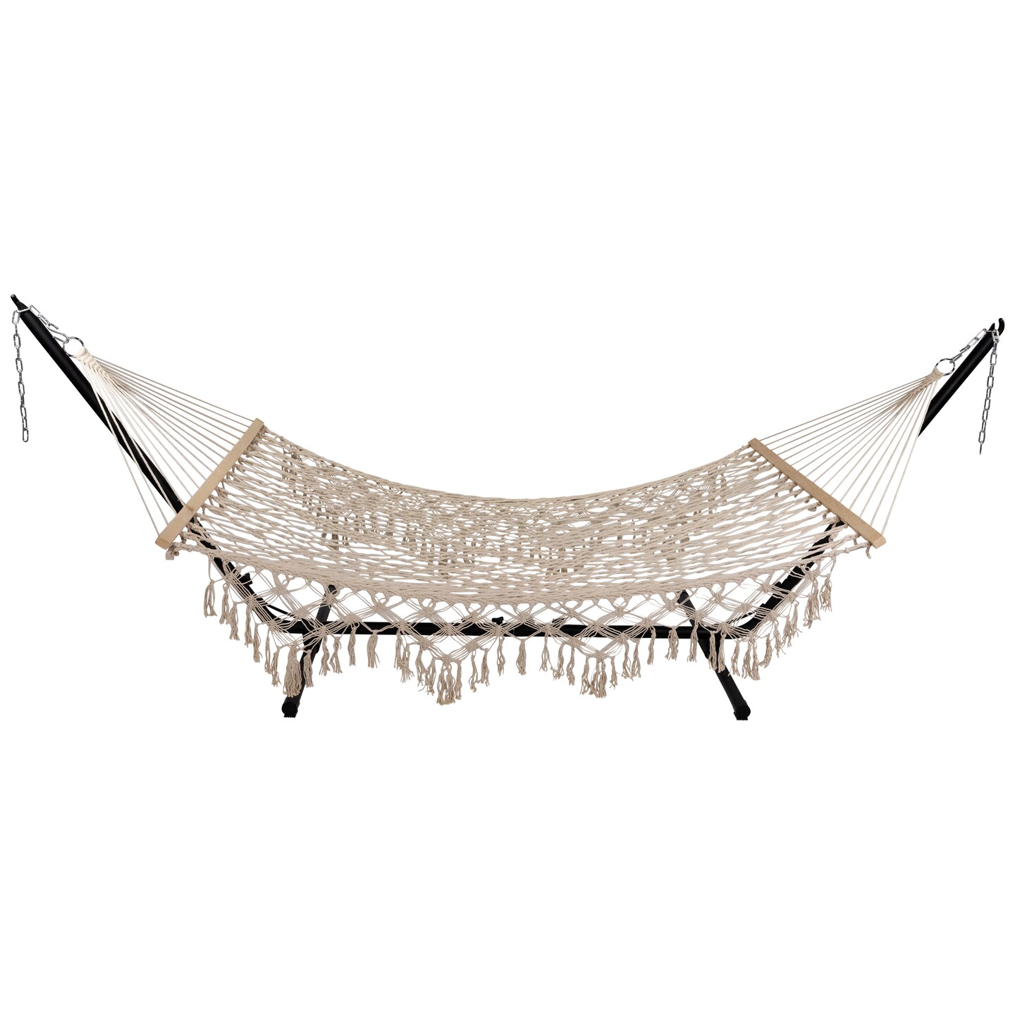 Northlight Lattice Macrame Rope Hammock - Thumbnail 2