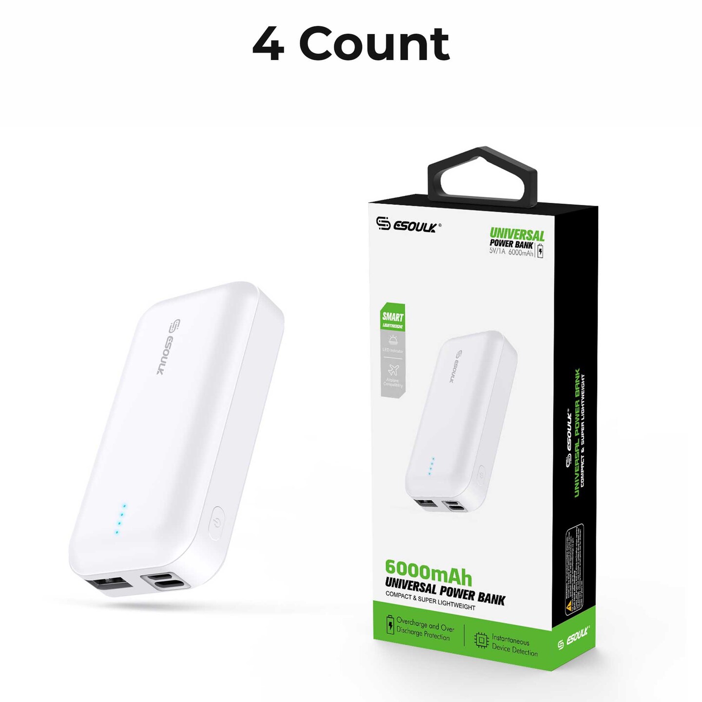 6000 mAh Universal Power Bank