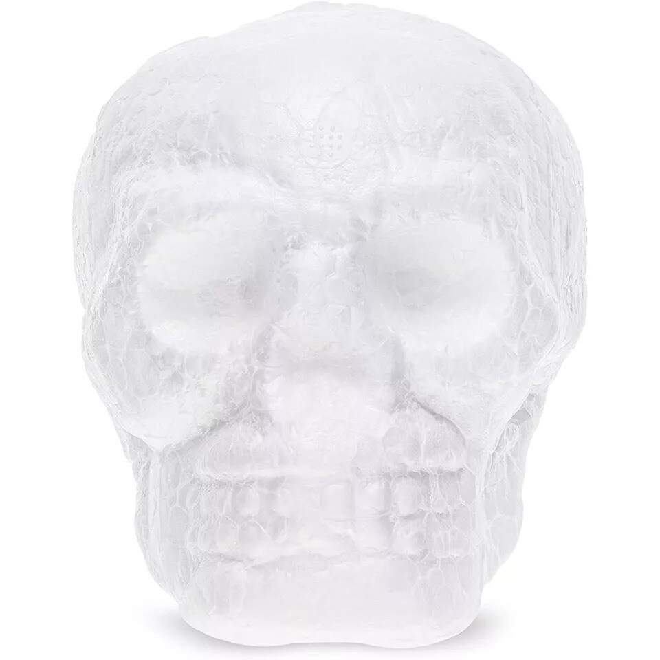 12 Pcs Halloween Skull Head Foam for DIY Home Craft Project Christmas Tree D&#xE9;cor