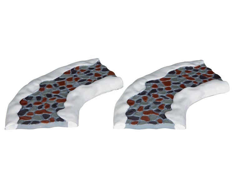 LEMAX Stone Road - Curved, Set of 2 #34663