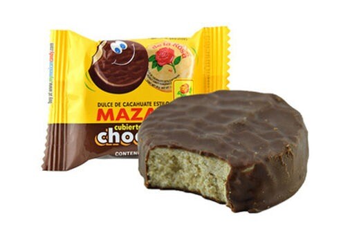 De La Rosa Mazapan Con Chocolate: 14.1oz 400g 16ct