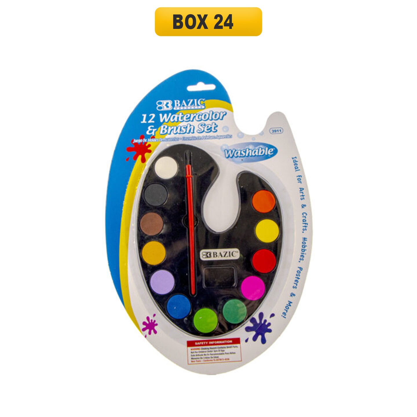 Bazic&#xAE; 12 Ct. Watercolor Brush