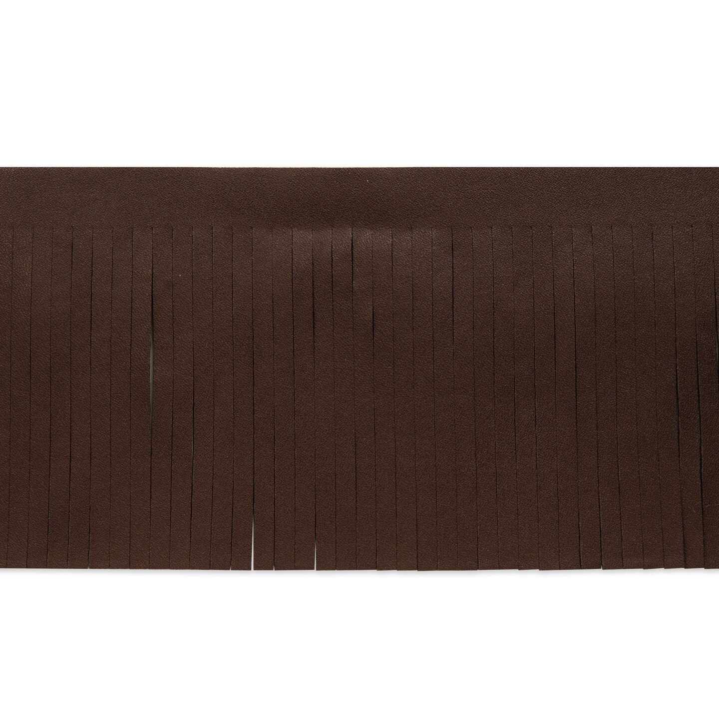 5 Yards of 4&#x22; Premium Vegan Leather Fringe Trim | 5 yard cut