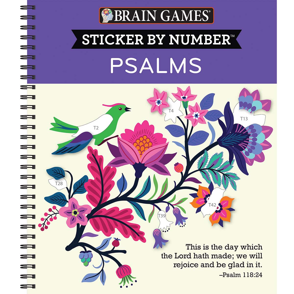 Brain Games Psalms Sticker by Number