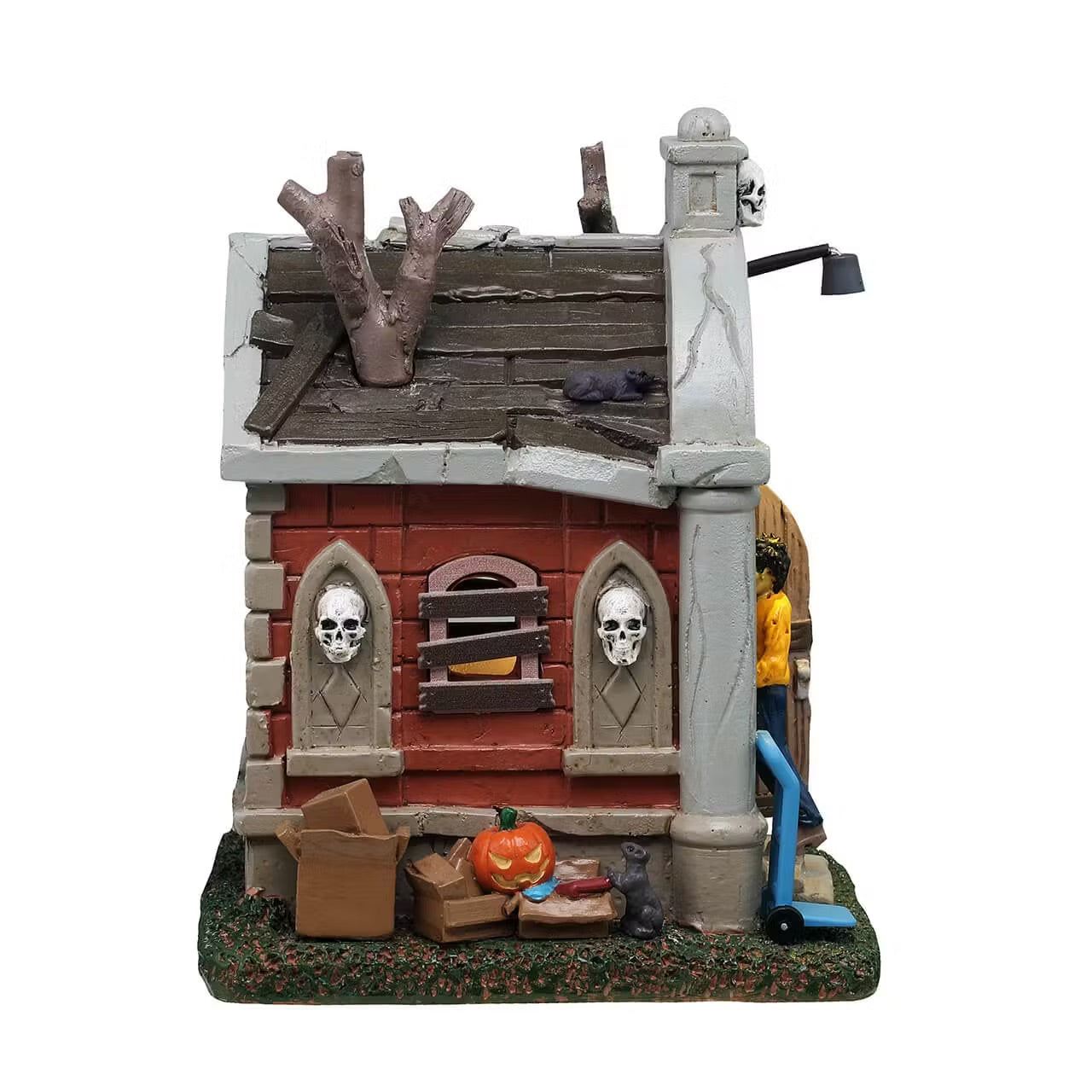 Lemax Spooky Town Halloween Village: Crypt Move In