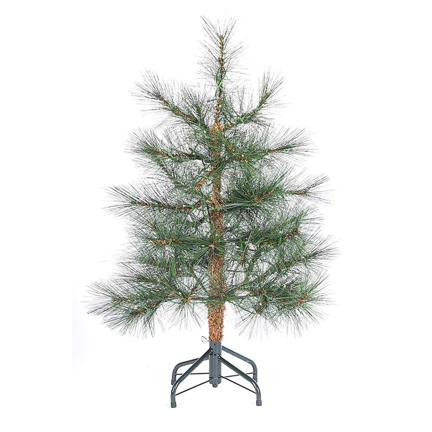 24" Tabletop Mountain Pine Christmas Tree with Burlap Wrapped Base